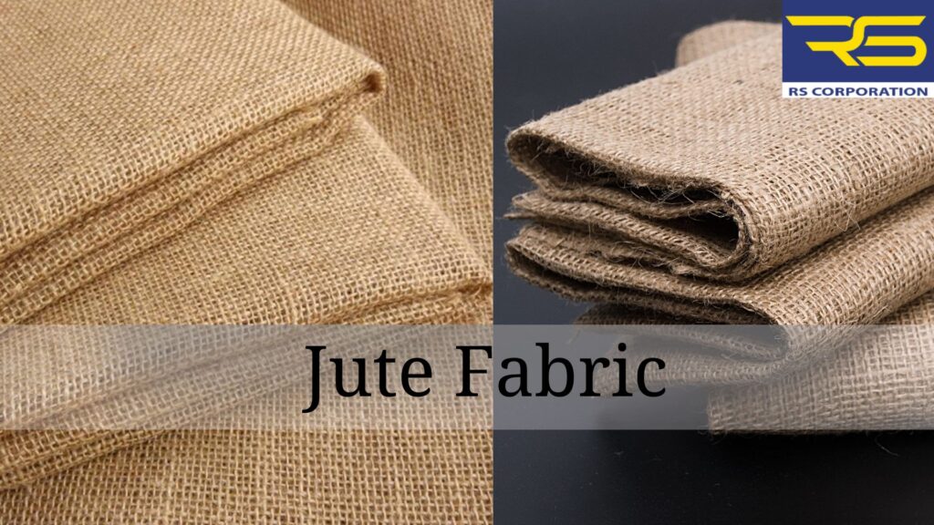 Image showing rolls of high-quality jute fabric produced by leading manufacturers.